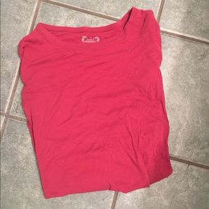 Old Navy Maternity Hot Magenta Pink Long Sleeve T Size M